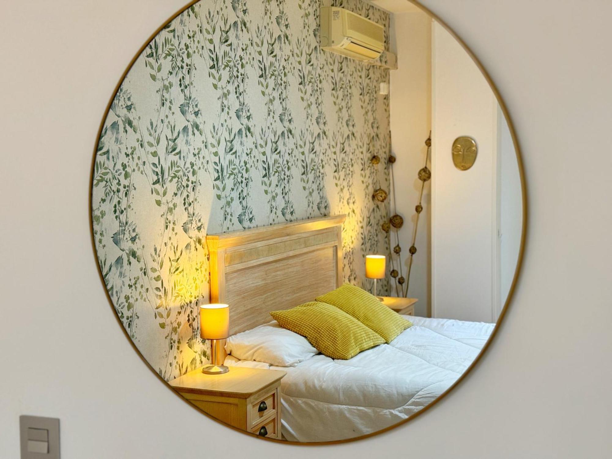 797 Holiday Rentals- Precioso Piso Con Vistas Al Jardin En Benalbeach 贝纳尔马德纳 外观 照片